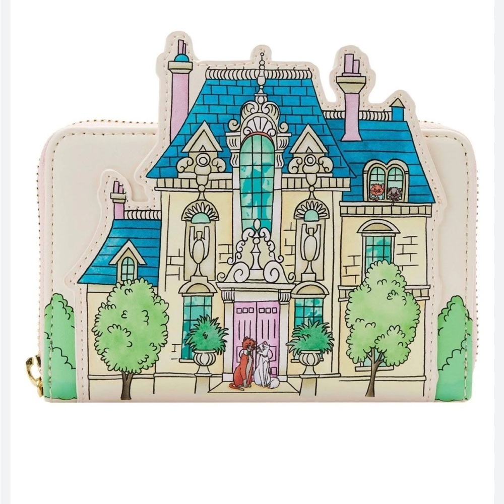 NWOT Loungefly The Aristocats Marie House Zip Around Wallet - Picture 7 of 9